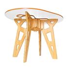 Mesa De Jantar Oval Evidence - Branco