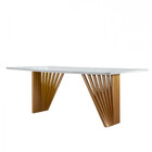 Mesa De Jantar Panamá 180x90 Com 6 Cadeiras Rubi Em Tela Ratt