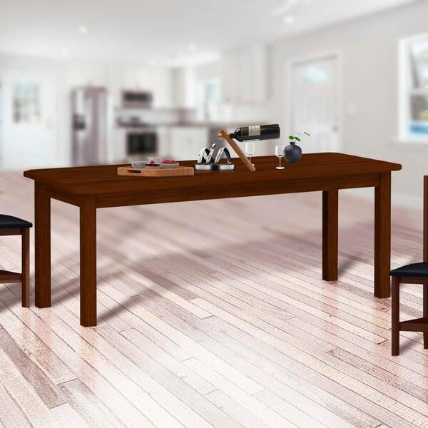 Mesa De Jantar Para 10 Cadeiras Madeira Maciça Safira Castanh