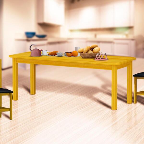 Mesa De Jantar Para 10 Lugares Madeira Maciça Safira Cerejeir