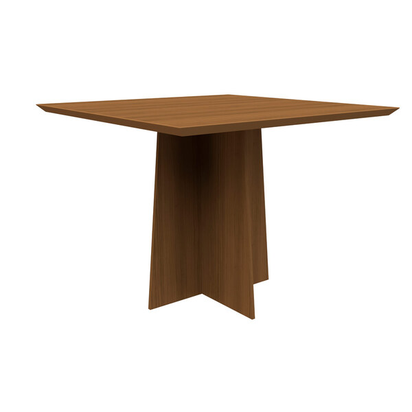 Mesa De Jantar Para 4 Lugares 1 00m Tampo Quadrado Sem Vidro