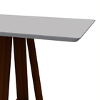 Mesa De Jantar Para 4 Lugares Tampo Retangular Com Vidro 1 20