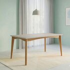 Mesa De Jantar Para 6 Lugares 160cmx90cm Monalisa Em Madeira