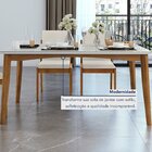 Mesa De Jantar Para 6 Lugares 160cmx90cm Monalisa Em Madeira