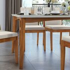 Mesa De Jantar Para 6 Lugares 160cmx90cm Monalisa Em Madeira