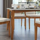 Mesa De Jantar Para 6 Lugares 160cmx90cm Monalisa Em Madeira