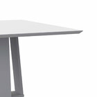 Mesa De Jantar Para 6 Lugares 1 35m Tampo Chanfrado Com Vidro