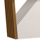 Mesa De Jantar Para 6 Lugares 1 60m Tampo De Madeira Com Vidr