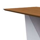 Mesa De Jantar Para 6 Lugares 1 60m Tampo Retangular Sem Vidr