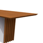 Mesa De Jantar Para 6 Lugares 1 60m Tampo Retangular Sem Vidr