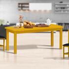 Mesa De Jantar Para 8 Lugares Madeira Maciça Safira Cerejeira