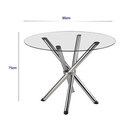 Mesa De Jantar Para Evento  Feira Ou Cozinha Pé Palito Para 4