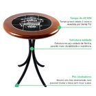 Mesa De Jantar Pequena Com 3 Cadeiras Redonda Madeira Maciça