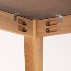 Mesa De Jantar Quadrada 4 Lugares 95cm Tampo Mdf E Vidro Tang