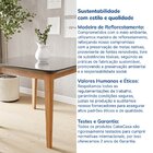 Mesa De Jantar Quadrada 4 Lugares 95cm Tampo Mdf E Vidro Tang