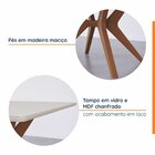 Mesa De Jantar Quadrada 6 Lugares 1,30m Salgueiro Cabecasa Ma