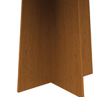 Mesa De Jantar Quadrada Tampo Com Vidro Tina 100 Cm Off White