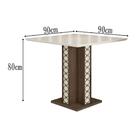 Mesa De Jantar Quadradra 90x90 J00335 Pln