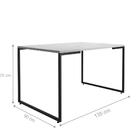 Mesa De Jantar Rafa Branco Preto