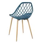 Mesa De Jantar Redonda 100 Cm Branco + 4 Cadeiras Clarice Clo