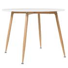 Mesa De Jantar Redonda 100 Cm Branco + 4 Cadeiras Clarice Clo