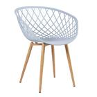 Mesa De Jantar Redonda 100 Cm Branco + 4 Cadeiras Clarice Nest