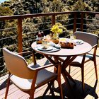 Mesa De Jantar Redonda 100cm Salvy Madeira Liptus Castanho Cl