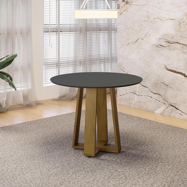 Mesa De Jantar Redonda 103cm Multimóveis Cr50043