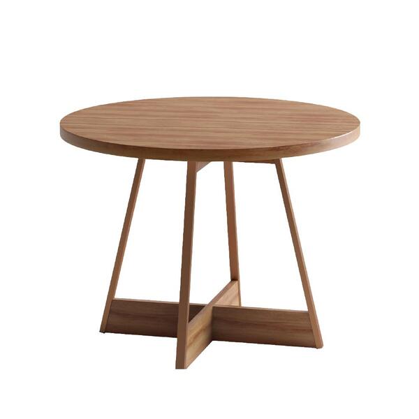 Mesa De Jantar Redonda 1 M Átria 1594 Carraro Nogal/rose