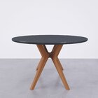 Mesa De Jantar Redonda 6 Lugares 1,40m Salgueiro Cabecasa Mad