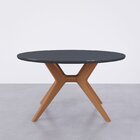 Mesa De Jantar Redonda 6 Lugares 1,40m Salgueiro Cabecasa Mad