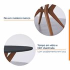 Mesa De Jantar Redonda 6 Lugares 1,40m Salgueiro Cabecasa Mad