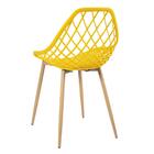 Mesa De Jantar Redonda 80 Cm Branco + 3 Cadeiras Clarice Cloe