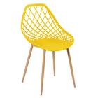 Mesa De Jantar Redonda 80 Cm Branco + 3 Cadeiras Clarice Cloe