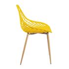 Mesa De Jantar Redonda 80 Cm Branco + 3 Cadeiras Clarice Cloe