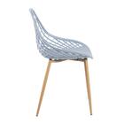 Mesa De Jantar Redonda 80 Cm Branco + 3 Cadeiras Clarice Cloe