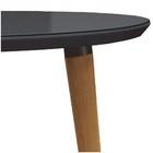 Mesa De Jantar Redonda 90cm 4 Lugares Tampo De Vidro Veneza C