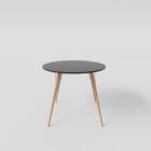 Mesa De Jantar Redonda 90cm Multimóveis Cr50023 Preto