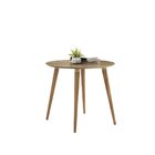 Mesa De Jantar Redonda 90cm Veneza Casa D Champagne