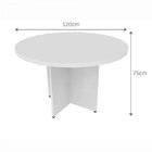 Mesa De Jantar Redonda Anne  Branco