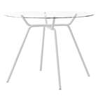 Mesa De Jantar Redonda Color Branca 105 Cm