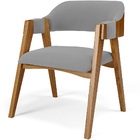 Mesa De Jantar Redonda Cora 120cm Off White M04 Com 04 Cadeir