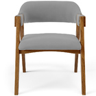 Mesa De Jantar Redonda Cora 120cm Off White M04 Com 04 Cadeir