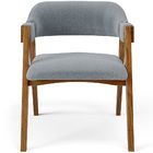 Mesa De Jantar Redonda Cora 120cm Off White M04 Com 04 Cadeir