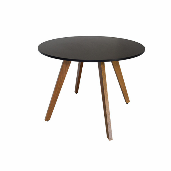 Mesa De Jantar Redonda Dublin Preta Ref. 020 100p Vivaligna