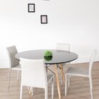 Mesa De Jantar Redonda Eiffel  Preto