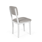 Mesa De Jantar Redonda Gabi Noronha Com 4 Cadeiras Estofadas