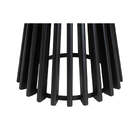 Mesa De Jantar Redonda Gourmet - Mel E Base Preta - Meu Móvel