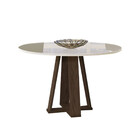 Mesa De Jantar Redonda Isabela Com 4 Cadeiras Amanda New Ceval