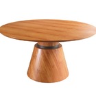 Mesa De Jantar Redonda Laminada 1,50m - Piemonte - Requinte S